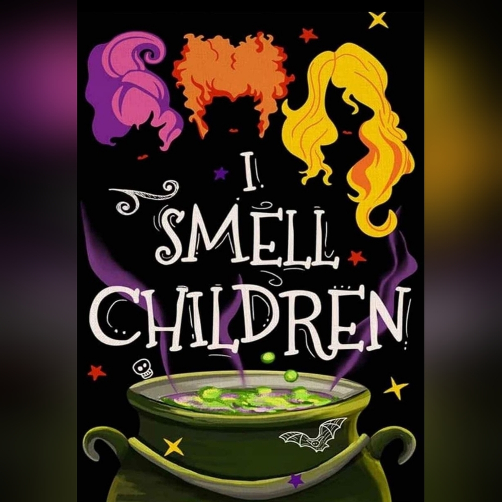 2/20 BN Diamond Art Hocus Pocus I smell children 30 x 40cm